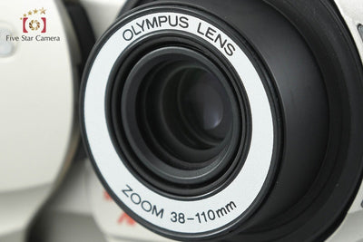 【中古】OLYMPUS オリンパス μ[mju:]-II ミューII 110 コンパクトフィルムカメラ 元箱付き