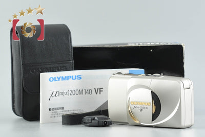 【中古】OLYMPUS オリンパス μ[mju:] ZOOM 140 VF コンパクトフィルムカメラ 元箱付き