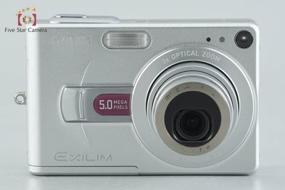 【中古】Casio カシオ EXILIM ZOOM EX-Z50 シルバー コンパクトデジタルカメラ