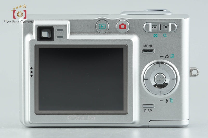 中古】Casio カシオ EXILIM ZOOM EX-Z50 シルバー コンパクトデジタル
