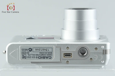 【中古】Casio カシオ EXILIM ZOOM EX-Z50 シルバー コンパクトデジタルカメラ