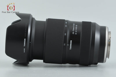 【中古】TAMRON タムロン A063 28-75mm f/2.8 Di III VXD G2 ソニーEマウント用 元箱付き