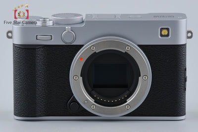 【中古】FUJIFILM 富士フイルム X-E5 XF 23mm レンズキット シルバー 元箱付き