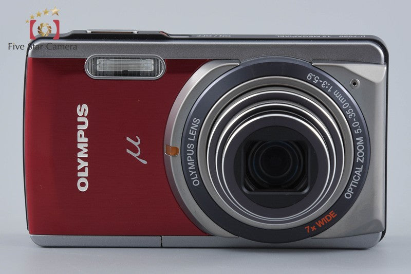 OLYMPUS μ7020 レッド　コンパクトデジタルカメラ 中古】OLYMPUS オリンパス μ-7020 レッド コンパクトデジタルカメラ