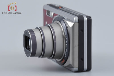 【中古】OLYMPUS オリンパス μ-7020 レッド コンパクトデジタルカメラ