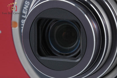 【中古】OLYMPUS オリンパス μ-7020 レッド コンパクトデジタルカメラ