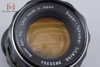 【中古】PENTAX ペンタックス Super-Takumar 55mm f/1.8