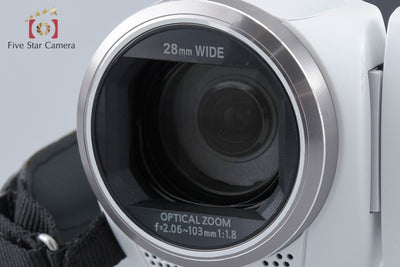 【中古】Panasonic パナソニック HC-V480MS ホワイト デジタルハイビジョンビデオカメラ