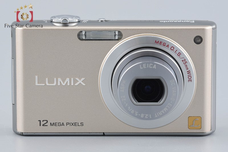 美品】Panasonic DMC-FX40 ゴールド　パナソニック　デジカメ 中古】Panasonic パナソニック LUMIX DMC-FX40 ゴールド コンパクト