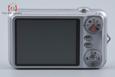【中古】FUJIFILM 富士フイルム FINEPIX JX200 シルバー コンパクトデジタルカメラ 元箱付き
