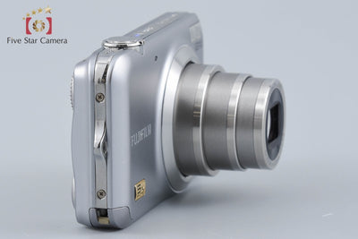 【中古】FUJIFILM 富士フイルム FINEPIX JX200 シルバー コンパクトデジタルカメラ 元箱付き