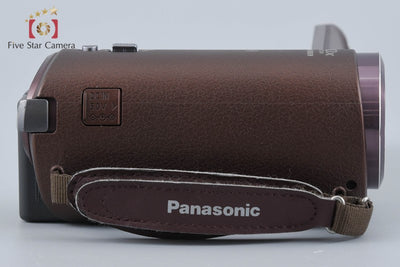【中古】Panasonic パナソニック HC-W570M ブラウン ビデオカメラ