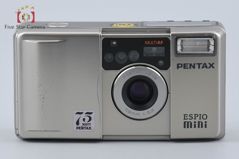 PENTAX ESPIO mini 75周年記念 中古】PENTAX ペンタックス ESPIO mini 75周年記念モデル シルバー