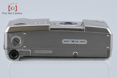 【中古】PENTAX ペンタックス ESPIO mini 75周年記念モデル シルバー コンパクトフィルムカメラ