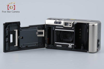 【中古】PENTAX ペンタックス ESPIO mini 75周年記念モデル シルバー コンパクトフィルムカメラ