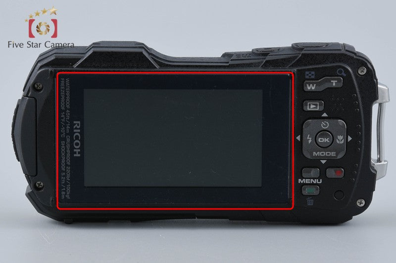 中古】RICOH リコー PENTAX ペンタックス WG-40 ブラック コンパクト
