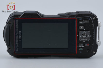【中古】RICOH リコー PENTAX ペンタックス WG-40 ブラック コンパクトデジタルカメラ シャッター回数僅少