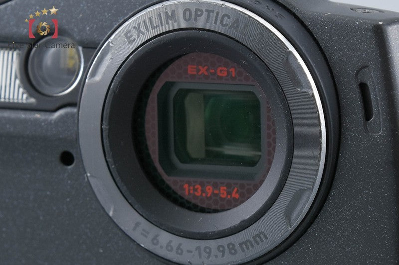 中古】Casio カシオ EXILIM EX-G1 ブラック コンパクトデジタルカメラ