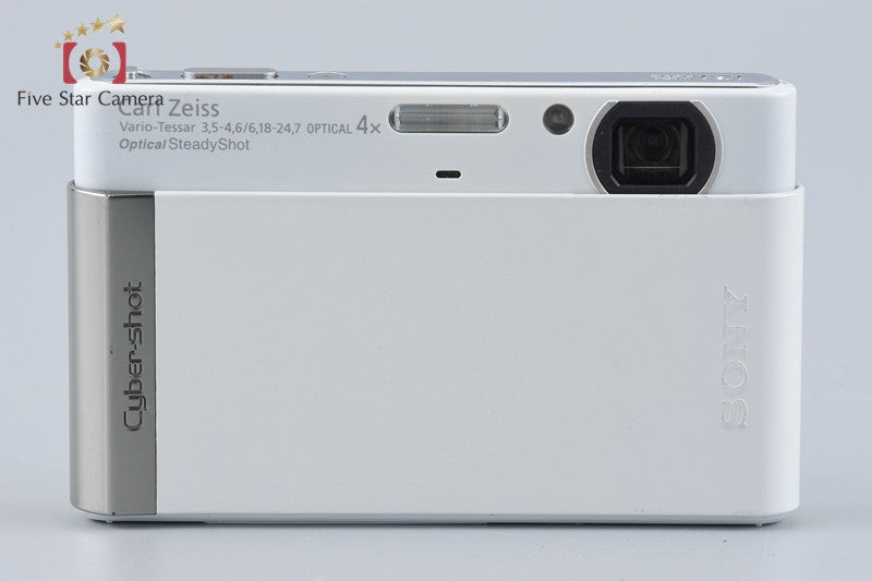 中古】SONY ソニー Cyber-shot DSC-T90 ホワイト デジタルスチルカメラ