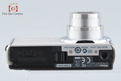 【中古】Nikon ニコン COOLPIX S620 パールホワイト コンパクトデジタルカメラ