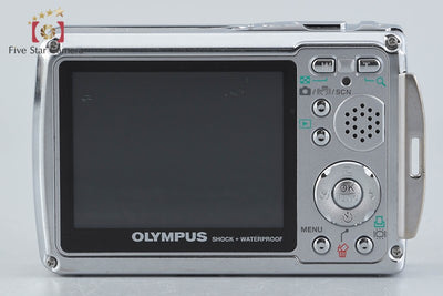 【中古】OLYMPUS オリンパス μ725SW ワインレッド コンパクトデジタルカメラ