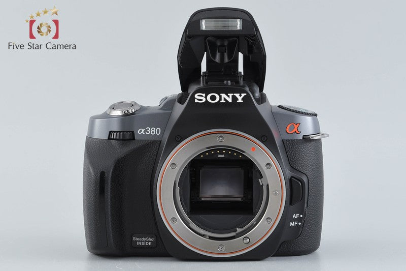 中古】SONY ソニー α380 DSLR-A380 ダブルズームレンズキット