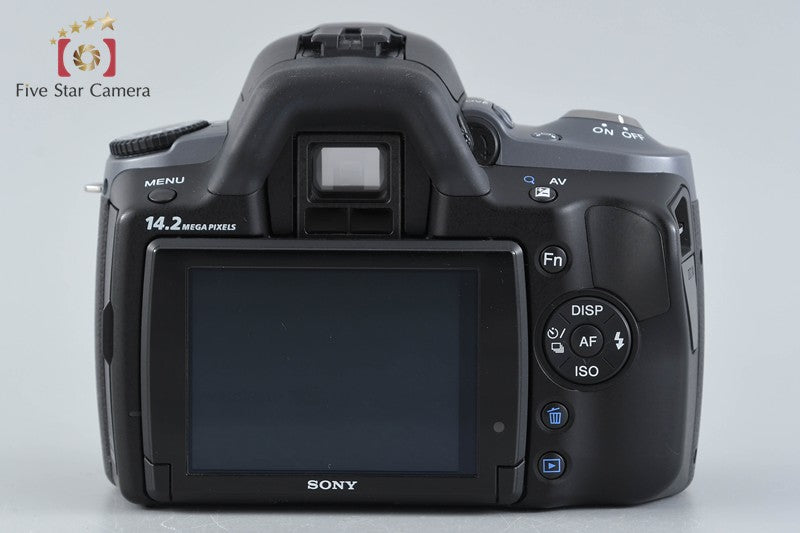 中古】SONY ソニー α380 DSLR-A380 ダブルズームレンズキット
