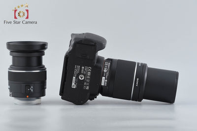 【中古】SONY ソニー α380 DSLR-A380 ダブルズームレンズキット シャッター回数僅少