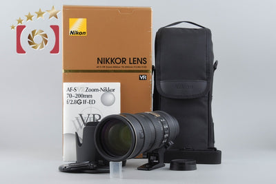 【中古】Nikon ニコン AF-S NIKKOR 70-200mm f/2.8 G ED VR 元箱付き
