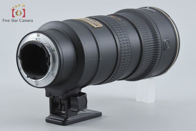 【中古】Nikon ニコン AF-S NIKKOR 70-200mm f/2.8 G ED VR 元箱付き