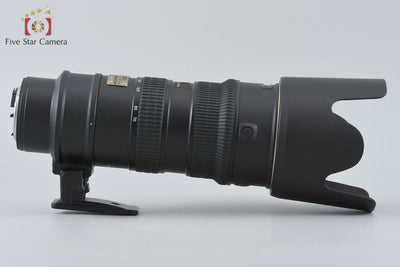 【中古】Nikon ニコン AF-S NIKKOR 70-200mm f/2.8 G ED VR 元箱付き