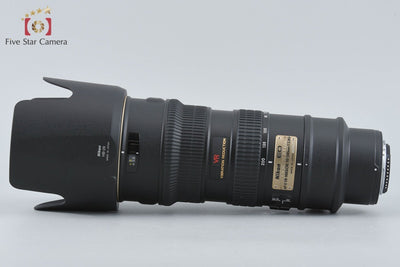 【中古】Nikon ニコン AF-S NIKKOR 70-200mm f/2.8 G ED VR 元箱付き