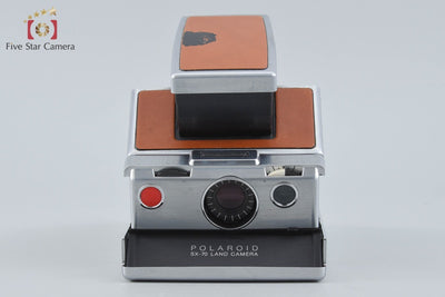 【中古】Polaroid ポラロイド SX-70 ブラウン インスタントフィルムカメラ