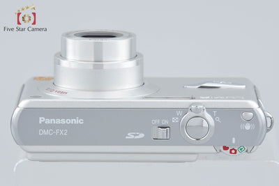 【中古】Panasonic パナソニック LUMIX DMC-FX2 シルバー コンパクトデジタルカメラ