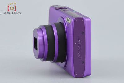 【中古】Canon キヤノン IXY 430F パープル コンパクトデジタルカメラ 元箱付き