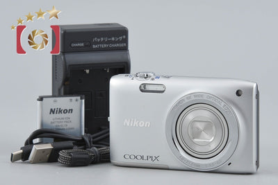 【中古】Nikon ニコン COOLPIX S2700 シルバー コンパクトデジタルカメラ