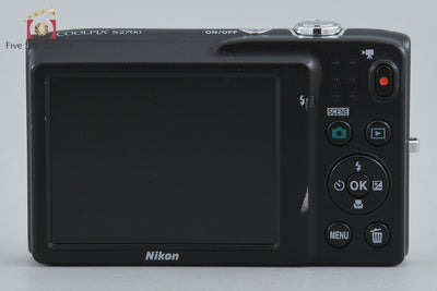 【中古】Nikon ニコン COOLPIX S2700 シルバー コンパクトデジタルカメラ