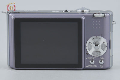 【中古】Panasonic パナソニック LUMIX DMC-FX9 モーブグレー コンパクトデジタルカメラ