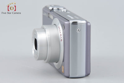 【中古】Panasonic パナソニック LUMIX DMC-FX9 モーブグレー コンパクトデジタルカメラ