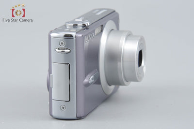 【中古】Panasonic パナソニック LUMIX DMC-FX9 モーブグレー コンパクトデジタルカメラ