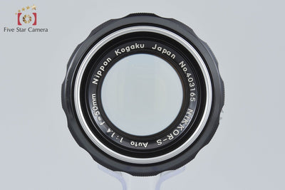 【中古】Nikon ニコン NIKKOR-S Auto 50mm f/1.4