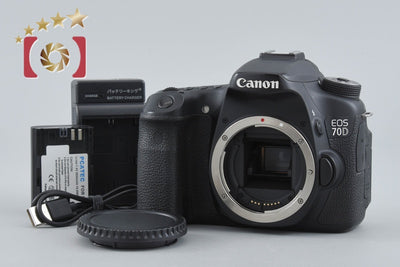 【中古】Canon キヤノン EOS 70D デジタル一眼レフカメラ