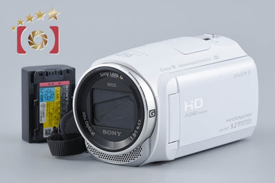 【中古】SONY ソニー ハンディカム HDR-CX670 ホワイト デジタルビデオカメラ 多言語対応