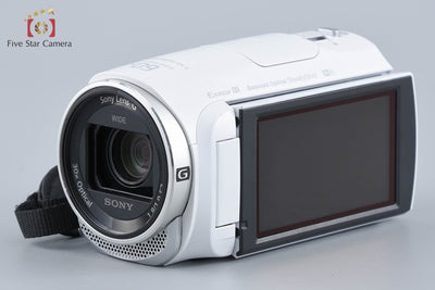 【中古】SONY ソニー ハンディカム HDR-CX670 ホワイト デジタルビデオカメラ 多言語対応