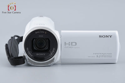 【中古】SONY ソニー ハンディカム HDR-CX670 ホワイト デジタルビデオカメラ 多言語対応