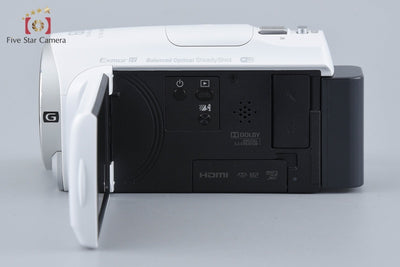 【中古】SONY ソニー ハンディカム HDR-CX670 ホワイト デジタルビデオカメラ 多言語対応