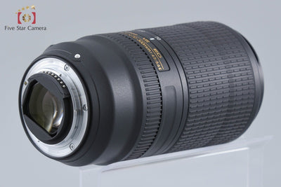 【中古】Nikon ニコン AF-P NIKKOR 70-300mm f/4.5-5.6 E ED VR