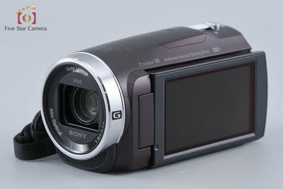 【中古】SONY ソニー ハンディカム HDR-CX675 ボルドーブラウン デジタルビデオカメラ 多言語対応