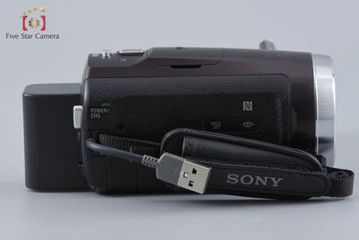 【中古】SONY ソニー ハンディカム HDR-CX675 ボルドーブラウン デジタルビデオカメラ 多言語対応