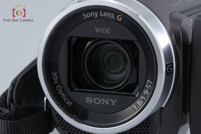 【中古】SONY ソニー ハンディカム HDR-CX675 ボルドーブラウン デジタルビデオカメラ 多言語対応